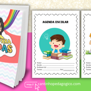 Capas para Agendas Escolares