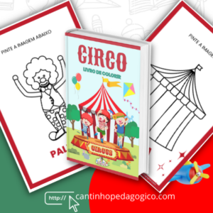 Dia do Circo: Livro para Colorir