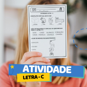 Atividade letra C – Alfabetização