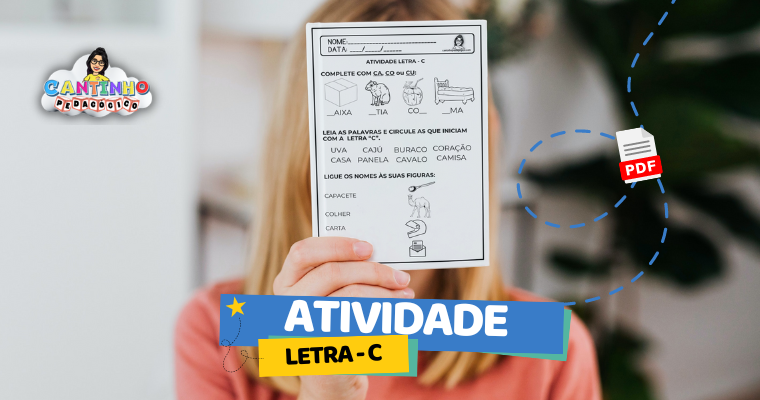 ATIVIDADE LETRA C 3