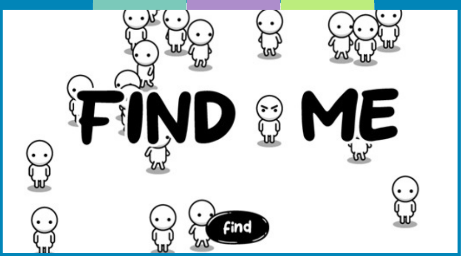 Jogos: Encontre o Personagem Distinto em "Find Me"