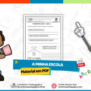 Atividade para Trabalhar o Tema Escola na Educação Infantil