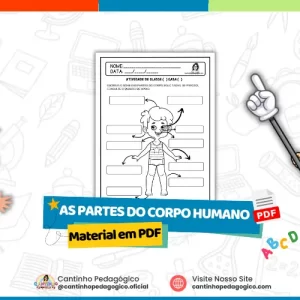 Explorando o Corpo Humano: Atividade Educativa