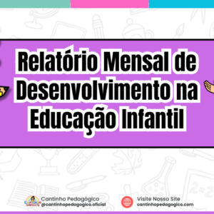 Relatório Mensal de Desenvolvimento na Educação Infantil