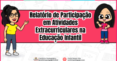 Relatório de Participação em Atividades Extracurriculares na Educação Infantil