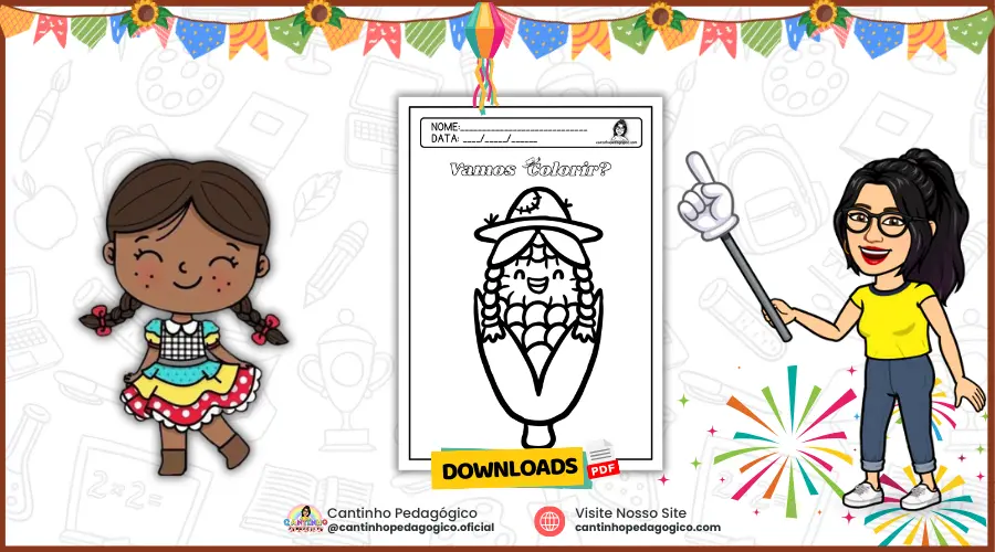 BONEQUINHA DE MILHO PARA FESTA J