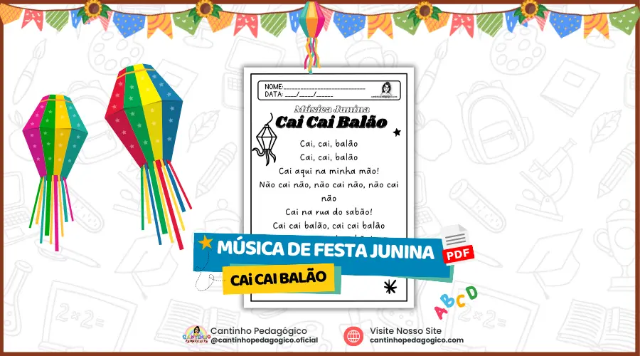 Música de Festa Junina - Cai Cai Balão