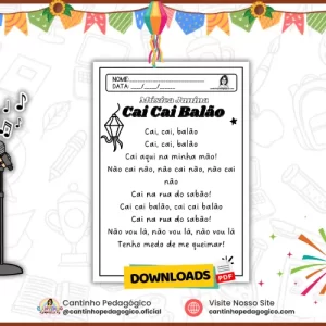 Música de Festa Junina – Cai Cai Balão