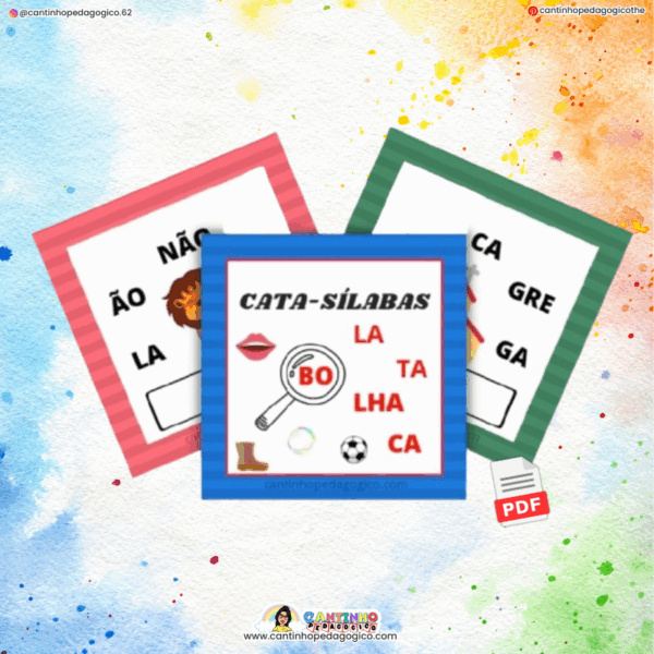 Jogo Cata-Sílabas (PDF)