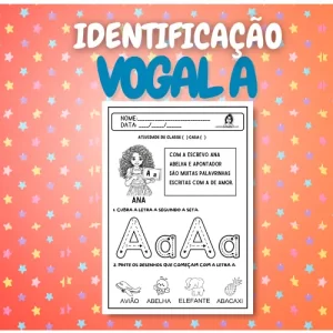 Atividade de Identificação da Vogal A