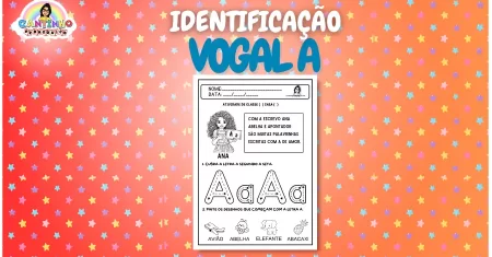 Atividade de Identificação da Vogal A