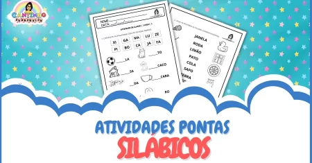 Atividade Prontas para Alunos Silábicos