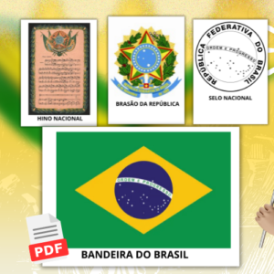 Símbolos Nacionais do Brasil: Explorando a Bandeira, o Hino, o Selo e o Brasão