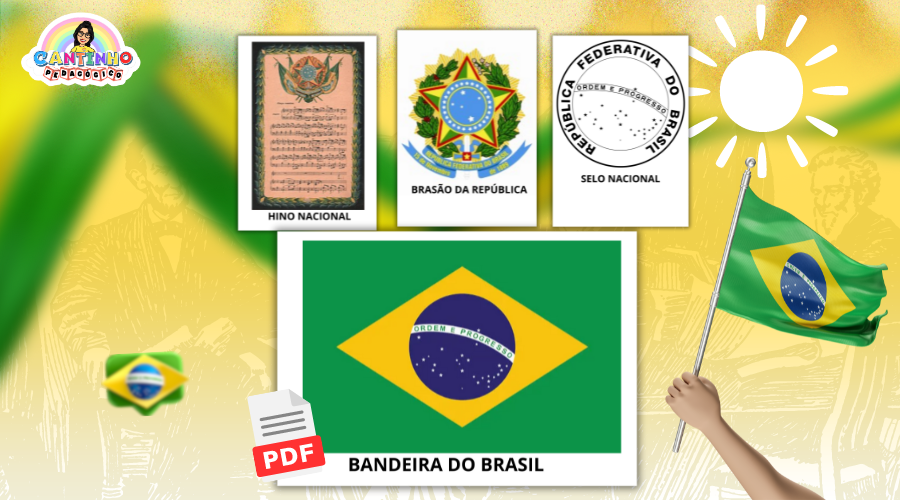 Símbolos Nacionais do Brasil: Explorando a Bandeira, o Hino, o Selo e o Brasão