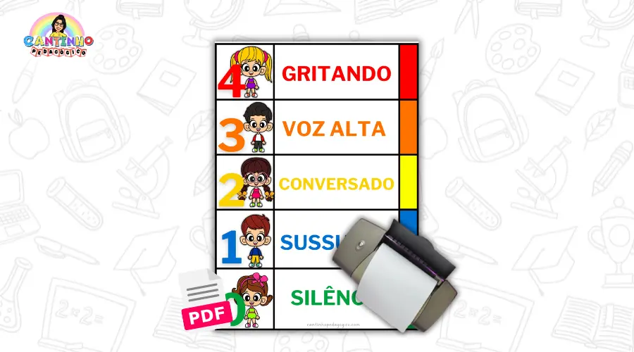 Controle do Volume de Voz na Sala de Aula Um Recurso Visual para Auxiliar o Autocontrole das Criancas 1