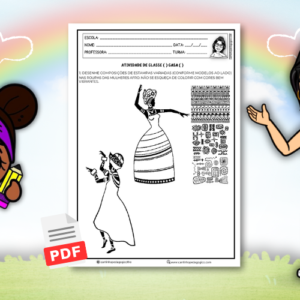 Atividade Criativa com Estampas Afro para Educação Infantil