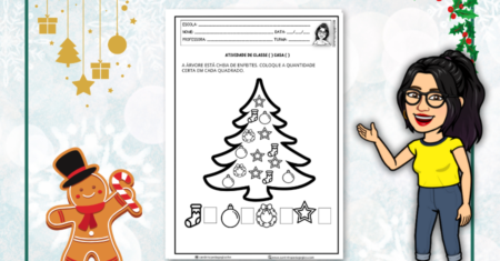 Atividades de Natal: Desenvolvendo Interpretação Visual e Cognitiva