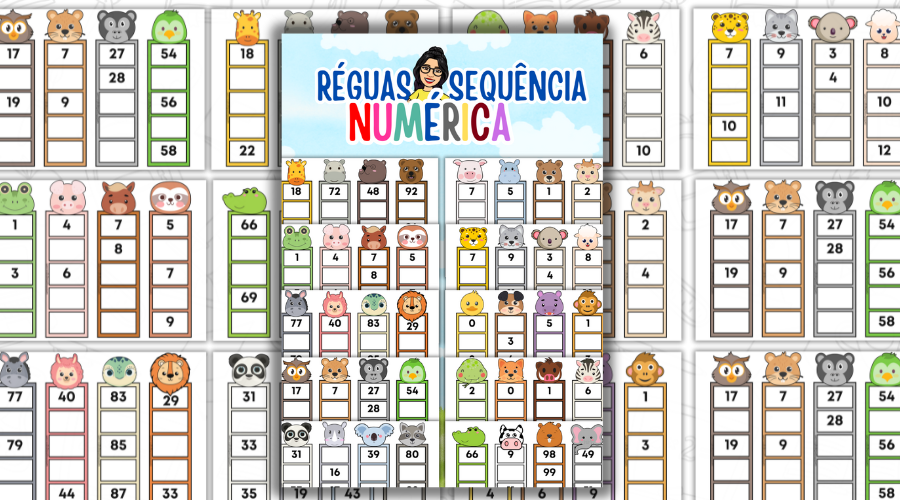 Régua de Sequência Numérica