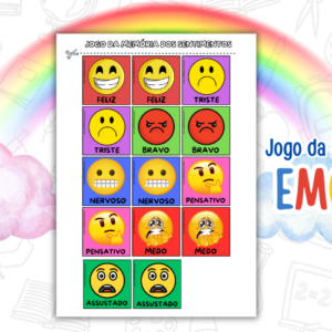 Jogo da Memória das Emoções: Como Ensinar as Crianças a Identificar e Expressar Seus Sentimentos 