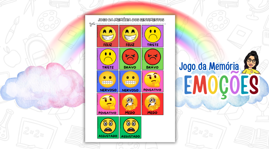 Jogo da Memória das Emoções