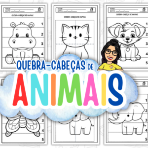 16 Quebra-Cabeças de Animais para Estimular o Desenvolvimento Infantil